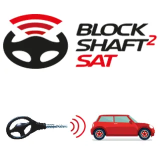 Block Shaft 2 Satellitare BS2&SAT Block Shaft 2 Satellitare BS2&SAT con chiave e collegamento al veicolo